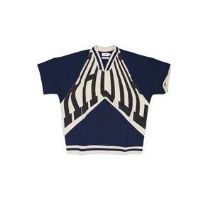 Rhude Front Print Rhacer Polo